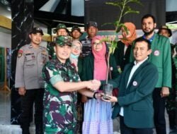 Kegiatan TMMD ke 116 DANSATGAS Pada Giat Non Fisik dan Penanaman Pohon Mangga