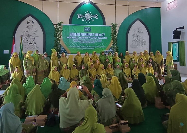 Harlah Muslimat NU ke 77, Halal bihalal, Pelantikan Perangkat Muslimat NU (YPMNU, YKMNU, HIDMAT, KBIH) dan Rapat Kerja Pimpinan Cabang Muslimat NU Kabupaten Bondowoso