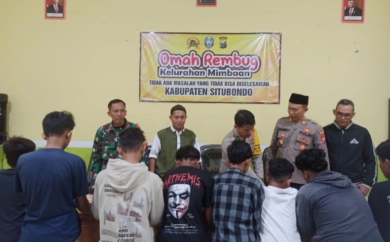 Polisi RW Berhasil Mediasi Kasus Pencurian Buah di Pasar Panji Situbondo oleh 8 Remaja SMP