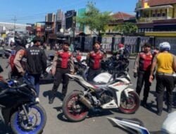 Polres Jember Amankan 53 Motor Spot Tak Sesuai Standart Saat Akan Gelar Sunmori