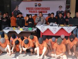 Operasi Sikat Semeru 2023, Polres Jember Berhasil Ungkap 187 Kasus Dengan 57 Tersangka