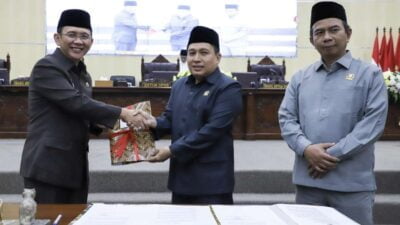 DPRD Terima Laporan Pertanggungjawaban Bupati Bekasi Tahun 2022