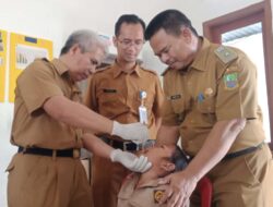 3.542 Balita di Kecamatan Bojongmangu Ikuti Sub PIN Polio Putaran Kedua