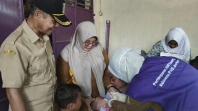 Puskesmas Pebayuran Targetkan 100 Persen Balita Mendapat Sub PIN Polio Tahap 2