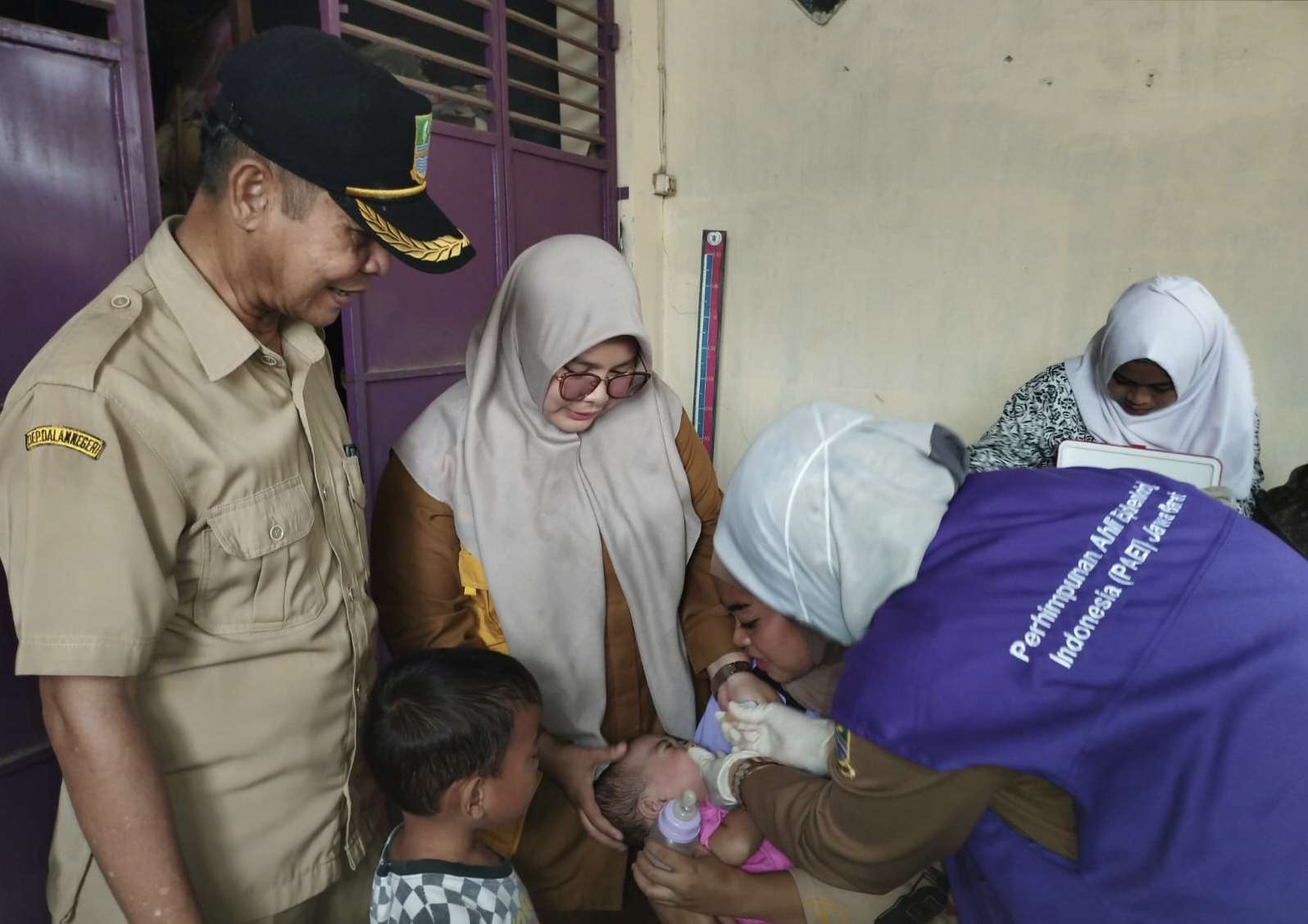 Puskesmas Pebayuran Targetkan 100 Persen Balita Mendapat Sub PIN Polio Tahap 2