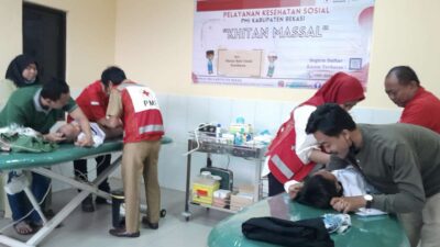 Bantu Warga Dhuafa, PMI Kabupaten Bekasi Buka Layanan Khitan Massal Gratis