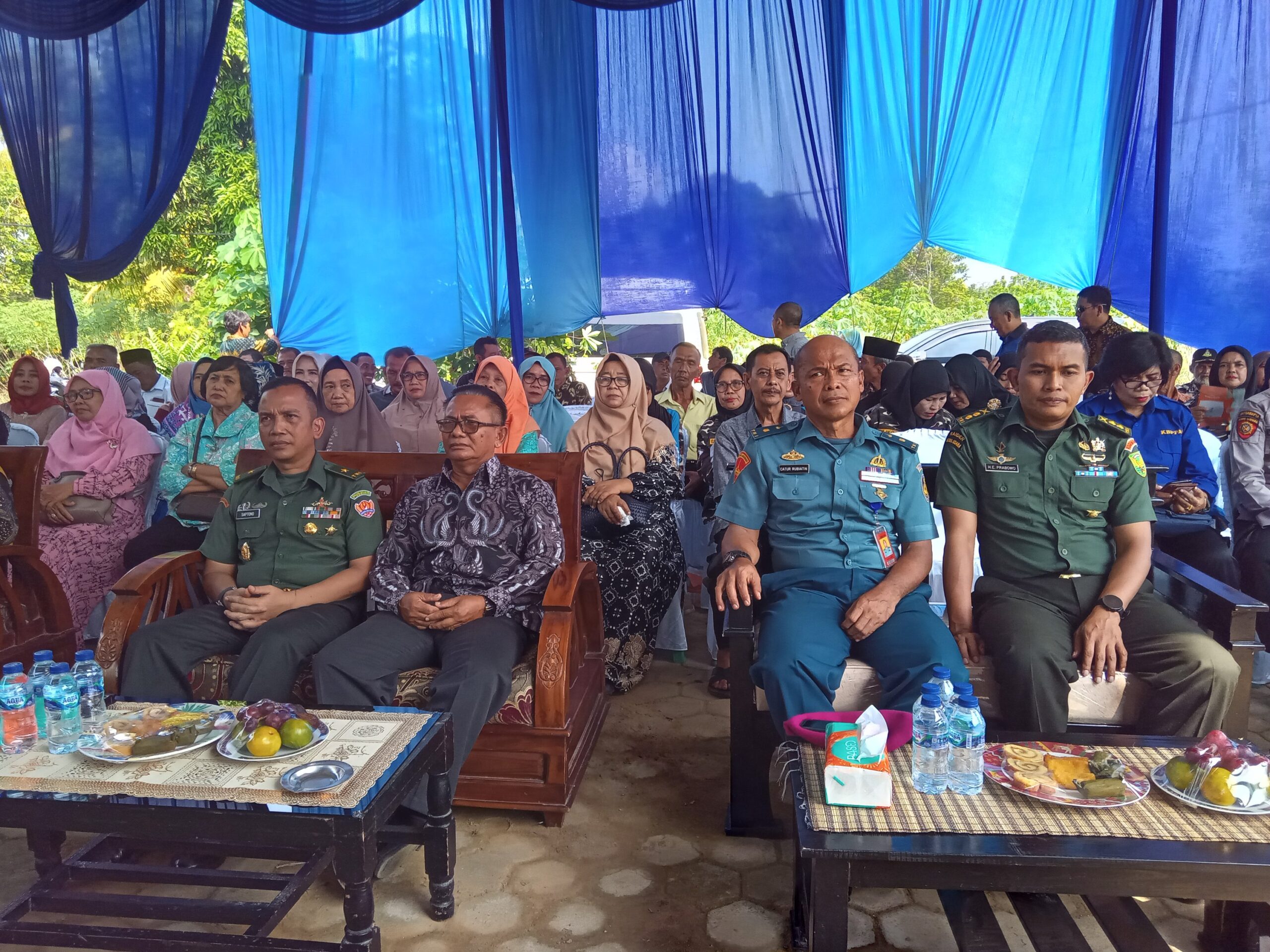 BERSYUKUR ATAS KENAIKAN PANGKAT BAGI BRIGJEND TNI SAPTONO SYIWARUDI S.SOS.M.SI ADAKAN ACARA SYUKURAN DAN RAMAH TAMAH