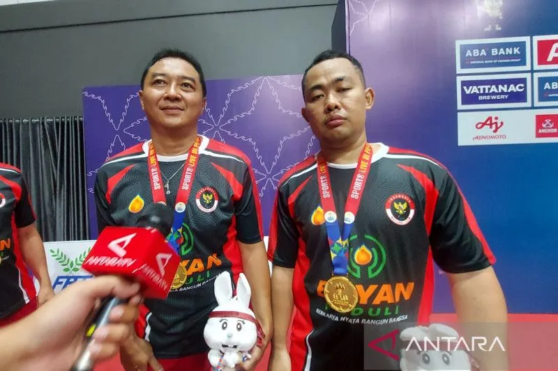 Usia senja tak halangi Hari Susanto raih emas ASEAN Para Games 2023