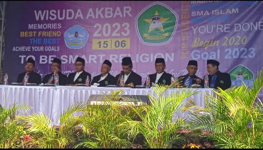 YASPIA Cibogo Cibarusah Gelar WISUDA Akbar dan Kenaikan Kelas MTs - MA - SMPI - SMA Islam Tahun Pelajaran 2022/2023