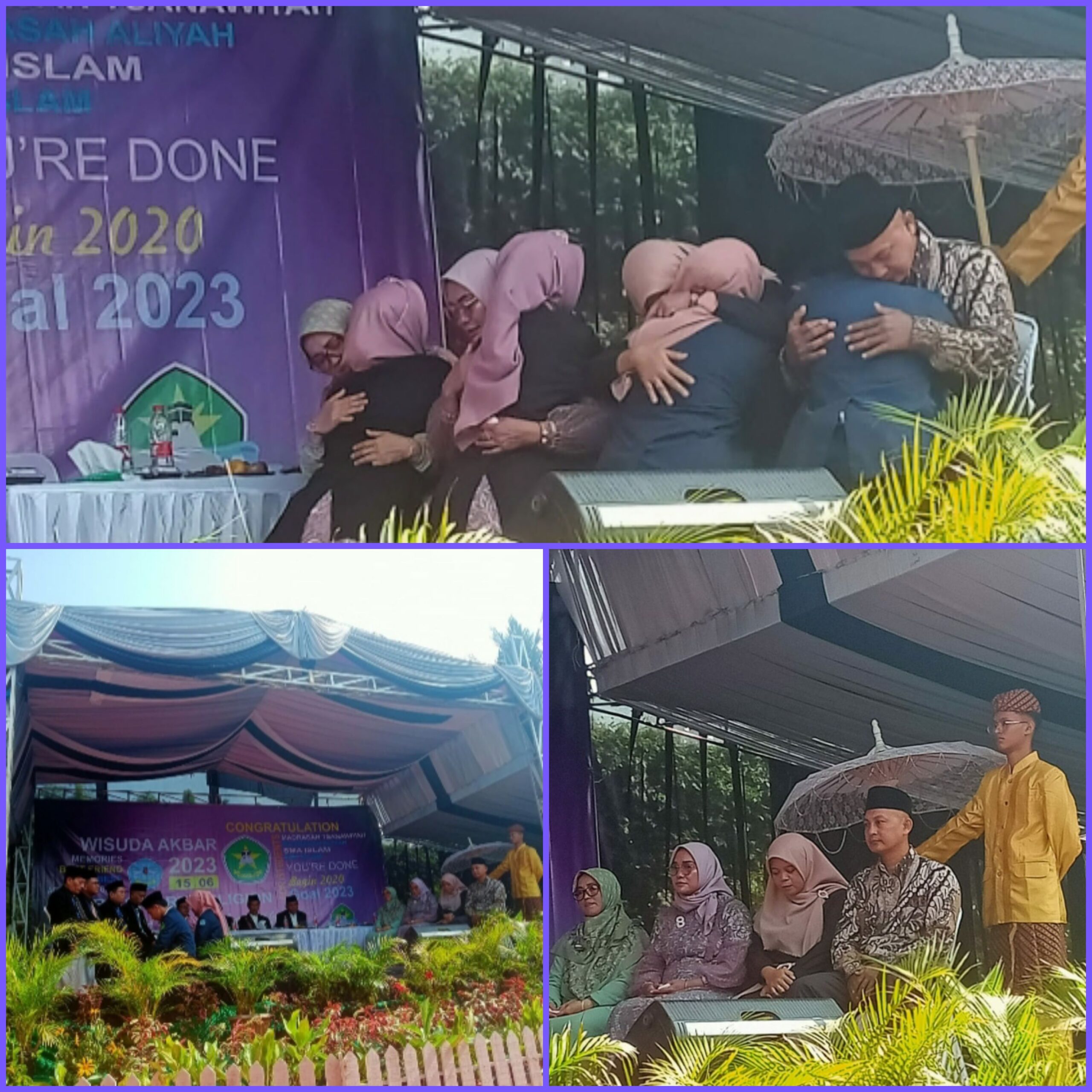 YASPIA Cibogo Cibarusah Gelar WISUDA Akbar dan Kenaikan Kelas MTs - MA - SMPI - SMA Islam Tahun Pelajaran 2022/2023