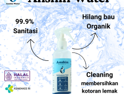 Produk Indonesia pertama, Multipurpose water yang Non-Toxic,  satu-satunya yang dapat membersihkan, menghilangkan bau dan membersihkan