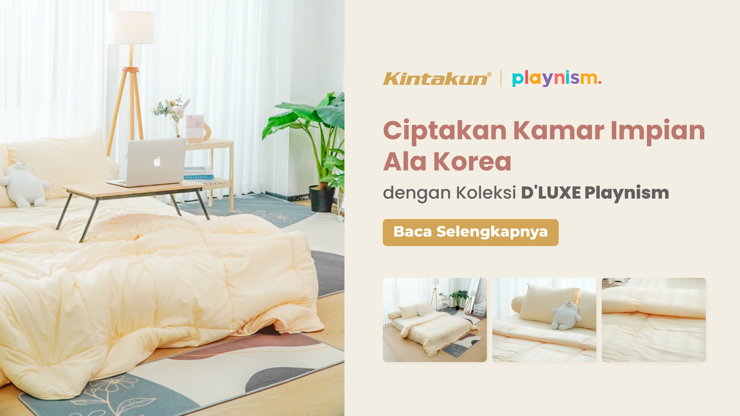 Ciptakan Kamar Impian Ala Korea dengan Koleksi D’LUXE Playnism