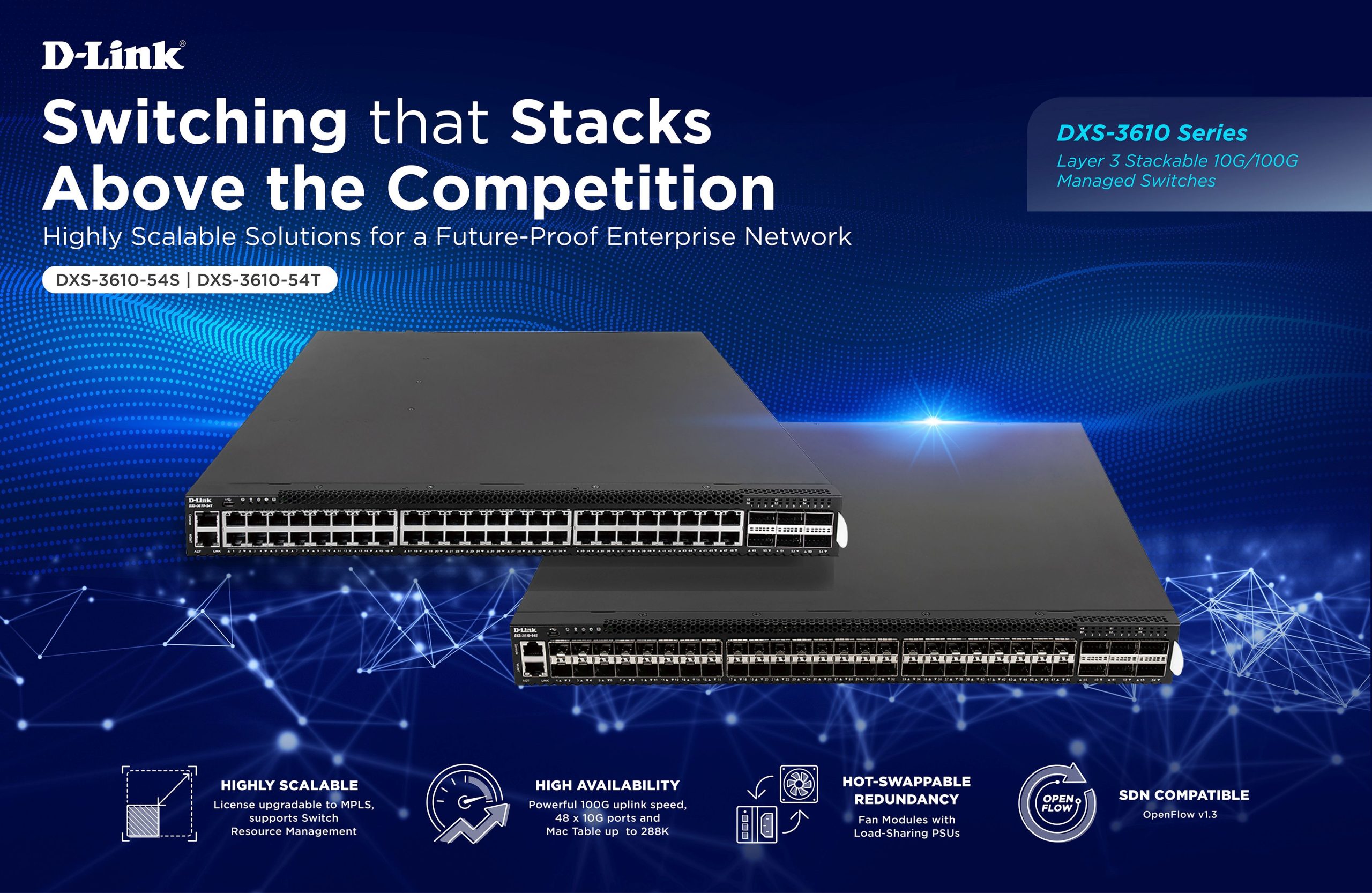 D-Link Meluncurkan Layer 3 Stackable 10G Managed Switch bagi Enterprise Network yang Future-Proof