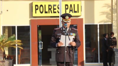 Kapolres Pali Menggelar Upacara Peringati Hari Lahir Pancasila Tahun 2023