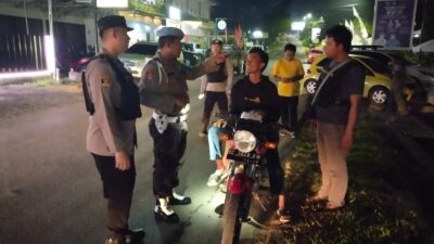 Polres PALI Melalui Polsek Talang Ubi Laksanakan Giat KRYD Dalam Pencegahan Pekat 3C