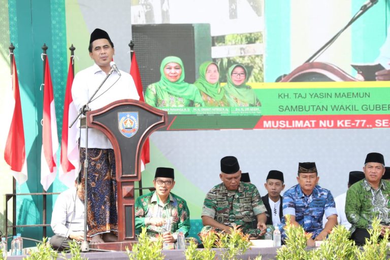 Hadiri Harlah ke-77 Muslimat NU, Gus Yasin: Jadilah Pemersatu Umat