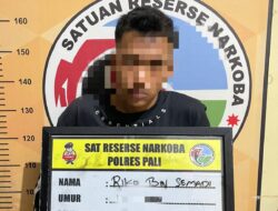 Kedapatan Membawa Narkoba RK Berstatus Pelajar di Gelandang ke Mapolres Pali