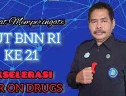 Hari Anti Narkotika International (HANI) 2023 Badan Narkotika Kabupaten (BNK) Bekasi Adakan Test Urin