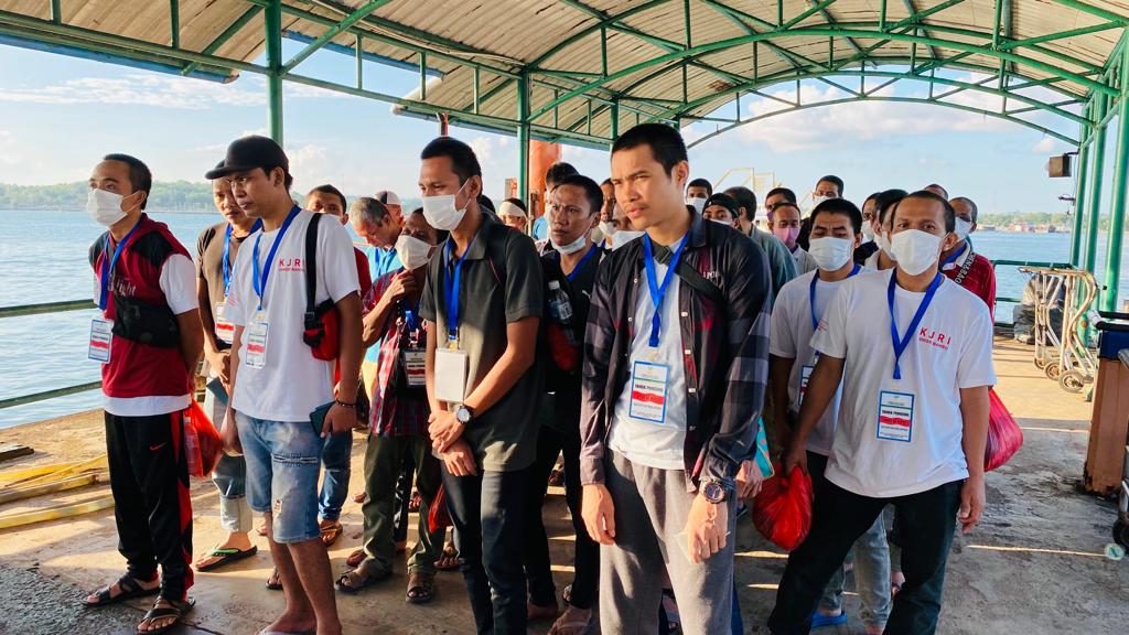 Ratusan Pekerja Migrain Ditampung Rumah Perlindungan dan Trauma Center (RPTC) Kementerian Sosial di Tanjung Pinang