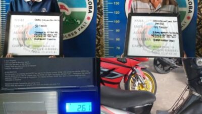 Sat Reskoba Polres PALI Kembali Gagalkan Peredaran Narkoba dengan Berat Bruto 2,61 Gram