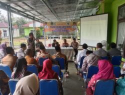 Polsek Penukal Utara Hadiri Giat Mini Loka Karya di Puskesmas Tempirai