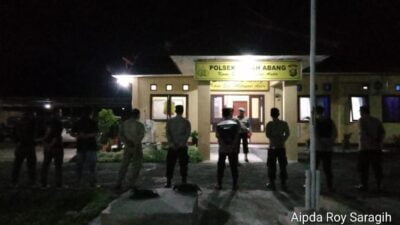 Polsek Tanah Abang Melakukan Pengamanan Giat kampanye Calon Kepala Desa diwilayah Kecamatan Tanah Abang