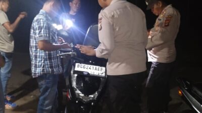 Polres PALI Melaksanakan kegiatan KRYD (Razia) Pada Jumat Malam