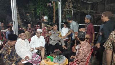 Kapolsek Tanah Abang Monitoring Giat Kampanye Cakades