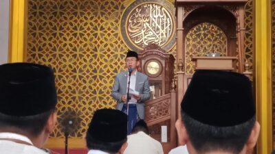 Sholat Idul Adha di Masjid Nurul Hikmah, Dani Ramdan Ajak Masyarakat Tingkatkan Jiwa Sosial