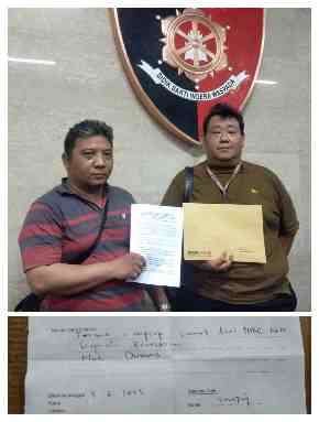 Forum masyarakat bawah melaporkan Deny Indrayana ke Mabes Polri