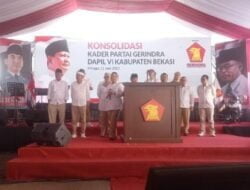 Acara Konsilidasi Kader Partai Gerinda Davil Vl Kabupaten Bekasi