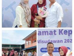 Wisuda SMK HS Agung, Bang Koan apresiasi dampingi putrinya