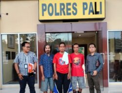 Polres PALI Menyetujui Surat Penanguhan Penahanan ke 3 Tersangka Pembakaran Lahan