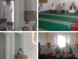 Bupati PALI Ir.H.Heri Amalindo MM,  Menghadiri Do’a Syukuran Penetapan Masjid Baitullah Desa Air Itam Timur