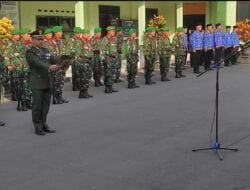 Kodim 0822 Bondowoso Gelar Upacara Peringatan Hari Lahir Pancasila