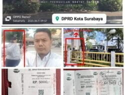 Baihaki Akbar Meminta Walikota Surabaya dan Kadishub Surabaya Untuk Memecat “IS” dan Dua Rekannya