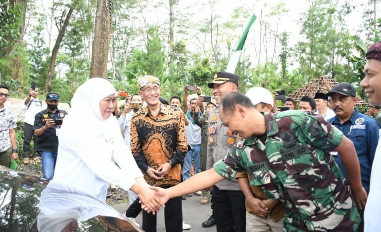 Dandim 0822 Dan Forkopimda Bondowoso Hadiri Launching Platform Socio Forest