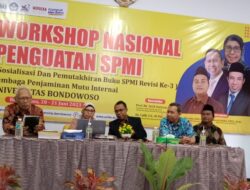 Tingkatkan kualitas Mutu, Universitas Bondowoso adakan Workshop Nasional Penguatan SPMI