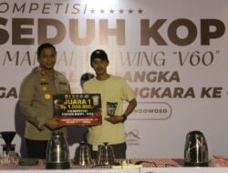 Event Kompetisi Seduh Kopi Polres Bondowoso Dinilai Mampu Bangkitkan Brand BRK