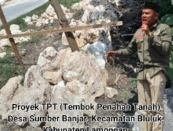 Ketum AMI, Meminta Inspektorat dan APH Lamongan Segera Turun Tangan Terkait Proyek TPT di Desa Sumber Banjar, Bluluk