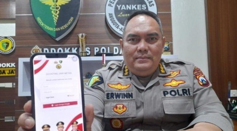 Polda Jatim Bantu Penanganan Stunting Melalui Aplikasi Si Centing Jawi Wetan