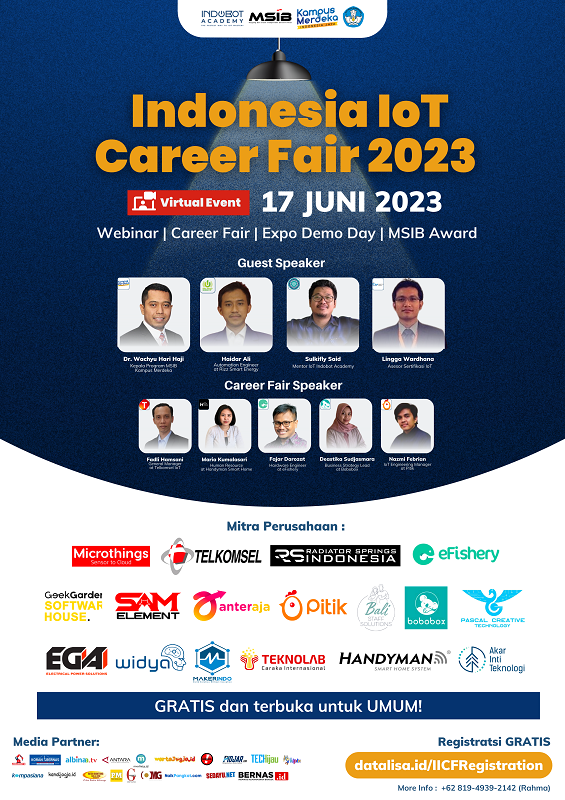 Indonesia IoT Career Fair 2023 Tekankan Sertifikasi Profesi