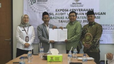 Audit Laporan Keuangan Tahun 2022, Baznas Kabupaten Bekasi Raih Predikat WTP