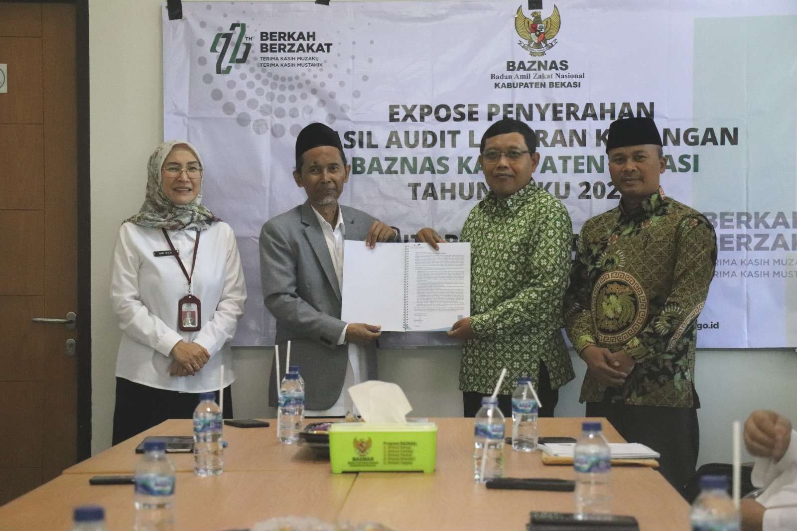 Audit Laporan Keuangan Tahun 2022, Baznas Kabupaten Bekasi Raih Predikat WTP