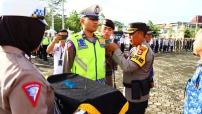 Polres Pali Gelar Apel Pasukan Dalam Rangka  Oprasi Patuh Musi 2023