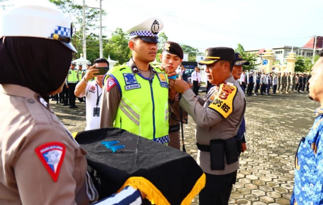 Polres Pali Gelar Apel Pasukan Dalam Rangka Oprasi Patuh Musi 2023