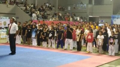 Ribuan Peserta Karate Dari Berbagai Daerah Ikut Berlaga Dalam Pertandingan Shiroite Karate Champhionship Ke.III Di Palembang