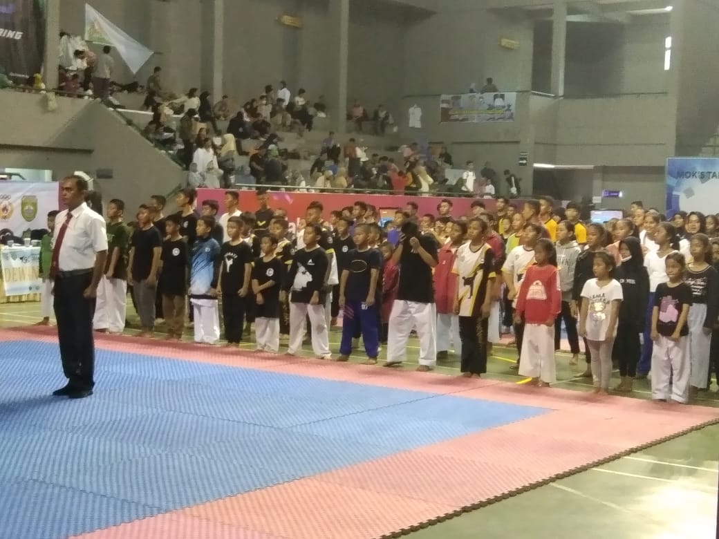 Ribuan Peserta Karate Dari Berbagai Daerah Ikut Berlaga Dalam Pertandingan Shiroite Karate Champhionship Ke.III Di Palembang