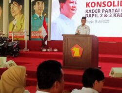 Ketua DPC Gerindra kabupaten Bekasi Aria Dwi Nugraha Gelar Konsolidasi Menjelang Pemilu 2024