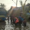 Jajaran Polres Pali Melalui Polsek Talang Ubi Melakukan Monitoring Wilayah Terdampak Banjir